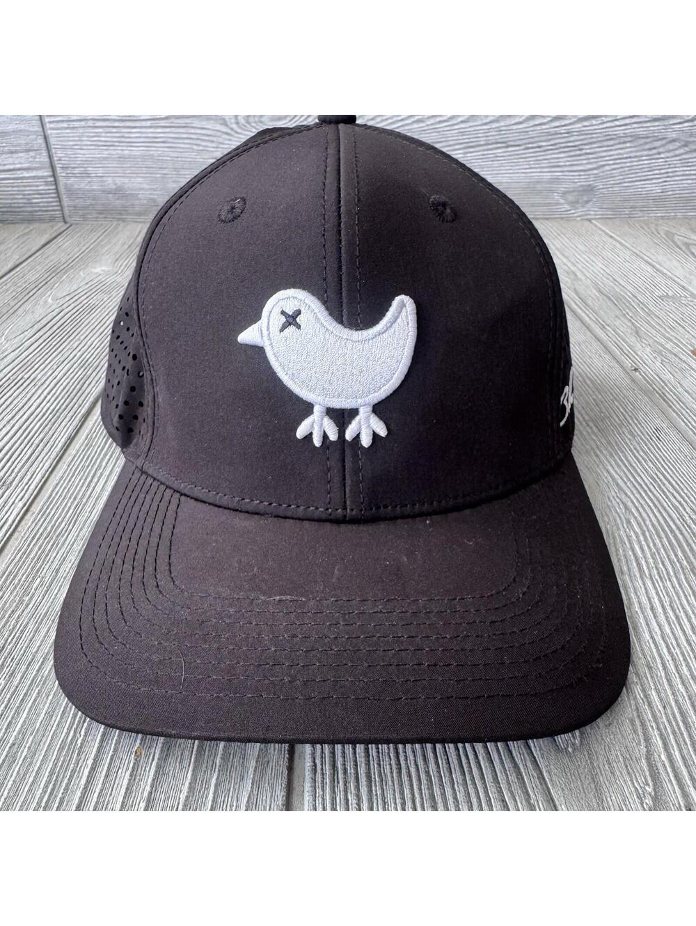 Bad Birdie Black Snapback Mesh Performance Hat Cap Golf Free Shipping